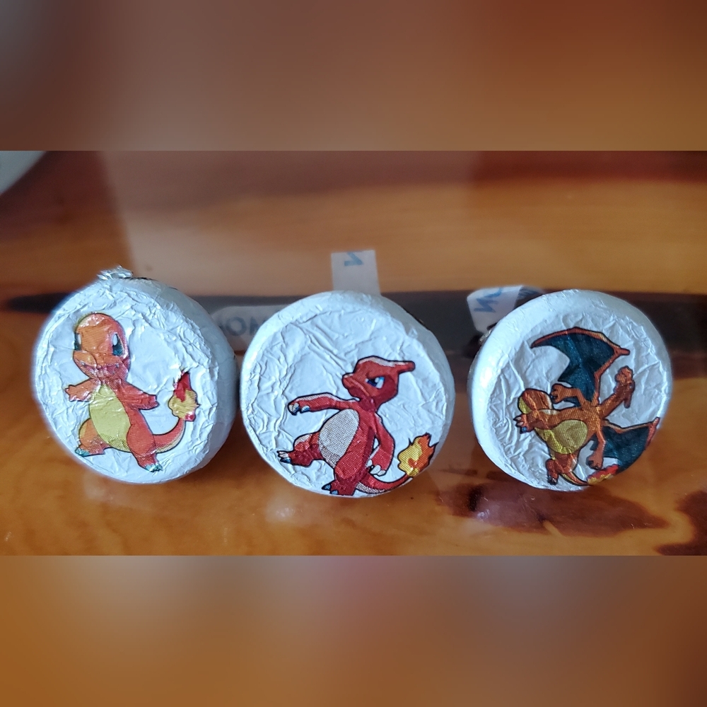Pokemon Hersheys Kisses Charizard Evolution ~ Charmander Charmeleon Complete Set